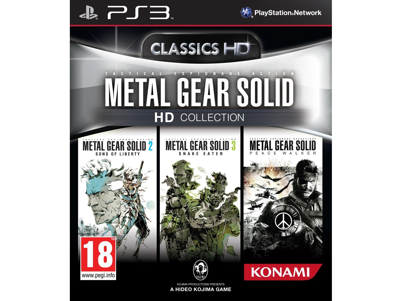 Metal Gear Solid HD Collection Sony PS3 PROMO Press PAL EURO