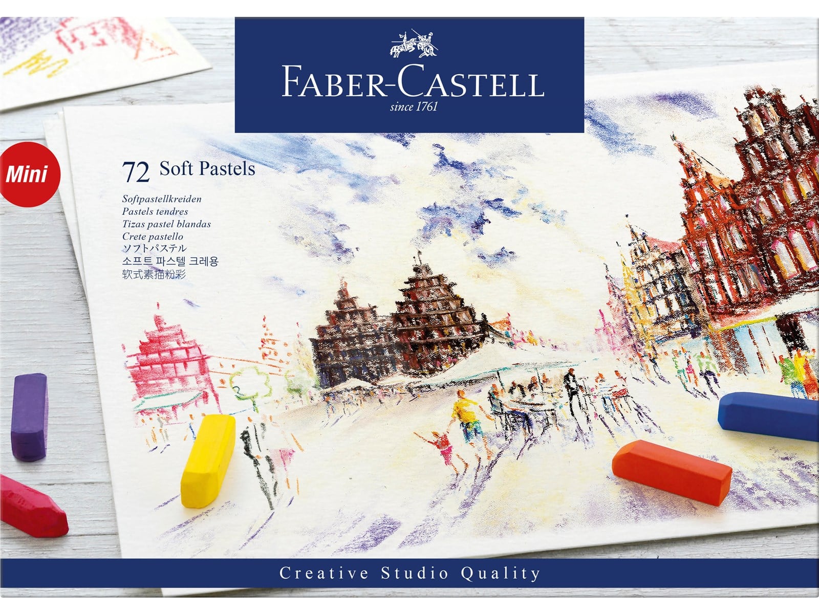 Faber Castell, Pastels à l'huile, STUDIO QUALITY, étui de 36, 127036