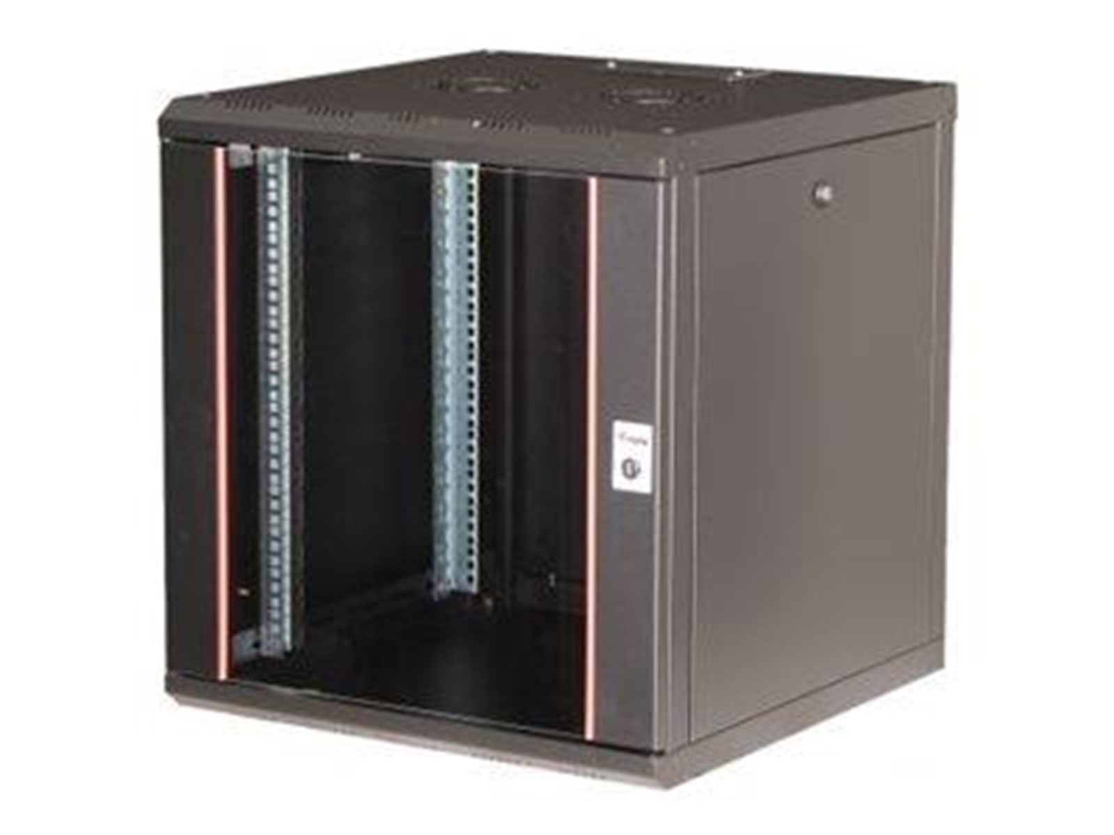 Removable Rack Panel Equip Pro Mount - rack - 600x600 mm with glass door removable and ...