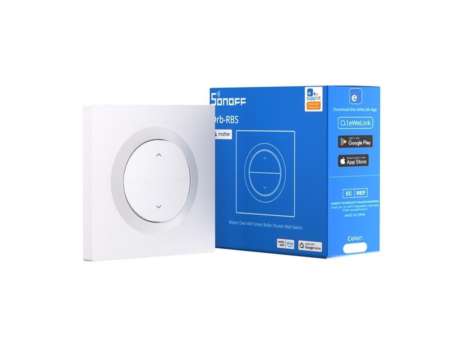 Sonoff MINI-RBS-E Smart Wall Switch for Roller Shutters Matter | Tani