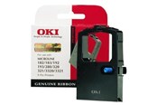 Tusz, toner i material eksploatacyjny - OKI Ribbon/black 9pin 1000sh f 100-300 - Taśma drukująca Czarny - 09002303