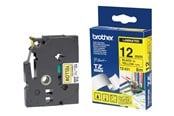 Papier, papier fotograficzny i etykiety - Brother Tape brother 12 mm black/yellow - TZ631