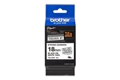 Papier, papier fotograficzny i etykiety - Brother TZe-S241 - Black On White - Roll (1.8 cm x 8 m) - TZES241