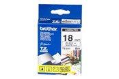 Papier, papier fotograficzny i etykiety - Brother Tape brother 18 mm black/white - TZ241