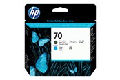 Tusz, toner i material eksploatacyjny - HP 70 / C9404A Matte Black Printhead - Głowica drukująca Cyjan - C9404A