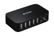 USB hub - D-Link DUB-H7 USB hub - 7 - Czarny - DUB-H7