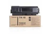 Tusz, toner i material eksploatacyjny - Kyocera TK 18 Toner Black - Toner laserowy Czarny - 370QB0KX
