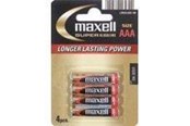 Bateria - Maxell Battery - Alkaline AAA XL- 4 Pack - 790336