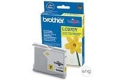 Tusz, toner i material eksploatacyjny - Brother LC970Y Yellow - Kartridż z tuszem Żółty - LC970Y