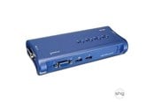 Przelacznik KVM - TRENDnet 4-Port USB KVM Switch Kit - TK-407K