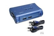 Przelacznik KVM - TRENDnet 2-Port USB KVM Switch / Kabler - TK-207K