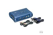 Przelacznik KVM - TRENDnet 2-Port USB KVM Switch TK-209K - TK-209K