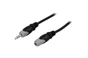 Kabel audio - Roline MiniJack forlænger 10m M/F - 11.99.4359