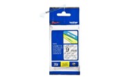 Papier, papier fotograficzny i etykiety - Brother TZ121 - Black On Clear - Roll (0.9 cm x 8 m) - TZ121