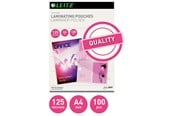 Laminowanie - Leitz Lamination pouch A4 125 mic. Box of 100 - 33808