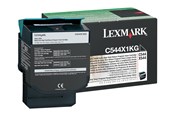 Tusz, toner i material eksploatacyjny - Lexmark C544X1KG Toner Black - Toner laserowy Czarny - C544X1KG
