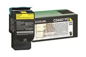 Tusz, toner i material eksploatacyjny - Lexmark C544X1YG Yellow Toner - Toner laserowy Żółty - C544X1YG