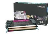 Tusz, toner i material eksploatacyjny - Lexmark C734A1MG Toner - Toner laserowy Magenta - C734A1MG