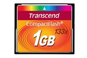 Karta pamieci - Transcend Compact Flash 133x - 50MB/s - 1GB - TS1GCF133