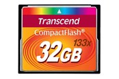 Karta pamięci - Transcend Compact Flash 133x - 50MB/s - 32GB - TS32GCF133