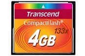 Karta pamieci - Transcend Compact Flash 133x - 50MB/s - 4GB - TS4GCF133