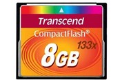 Karta pamieci - Transcend Compact Flash 133x - 50MB/s - 8GB - TS8GCF133