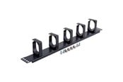 Akcesoria komputerowe - TOTEN Panel kablowy 19" 1U 5 okuć - 19-CM01
