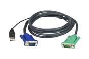 Kabel KVM - ATEN KVM-kabel SPHD15 male to HD15 male - 2L-5205U