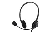 Sluchawki, zestaw sluchawkowy - Deltaco Headset HL-2 - HL-2