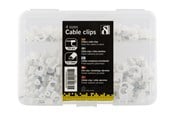 Akcesoria sieciowe - Deltaco Cable Clips / 4 sizes (Pack of 230) - KK-100