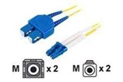 Kabel sieciowy - Deltaco Fiberkabel LC - SC duplex sing - LCSC-2S