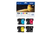 Tusz, toner i material eksploatacyjny - Brother LC1100VALBP / LC 1100 Value Pack - Kartridż z tuszem Cyjan - LC1100VALBP
