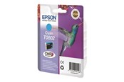 Tusz, toner i material eksploatacyjny - Epson T0802 - Cyan Ink - 2173289
