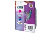 Tusz, toner i material eksploatacyjny - Epson T0803 - Magenta Ink - Kartridż z tuszem Magenta - C13T080340