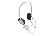 Sluchawki, zestaw sluchawkowy - IC INTRACOM Headset Stereo Jack Silver - 164429