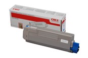 Tusz, toner i material eksploatacyjny - OKI 44315307 Cyan Toner - Toner laserowy Cyjan - 44315307