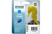 Tusz, toner i material eksploatacyjny - Epson T0482 - Kartridż z tuszem Cyjan - C13T04824020