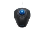 Myszka - Kensington Trackball Orbit™, przewodowy, z pierścieniem przewijania - Manipulator kulkowy - Optyczny - 2 - Czarny - K72337EU
