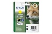 Tusz, toner i material eksploatacyjny - Epson ink T1284 yellow M Stylus S22 - Kartridż z tuszem Żółty - C13T12844010