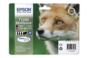 Tusz, toner i material eksploatacyjny - Epson T1285 Multipack (Black Yellow Cyan Magenta) Ink - C13T12854010