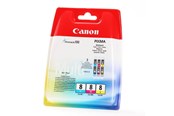 Tusz, toner i material eksploatacyjny - Canon CLI-8 / 0621B029 C/M/Y Multi Pack - 0621B026