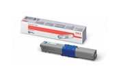 Tusz, toner i materiał eksploatacyjny - OKI 44469706 Cyan Toner - 44469706