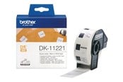 Papier, papier fotograficzny i etykiety - Brother DK-11221 - Black on white - 23 x 23 mm 1000 label(s) labels - DK-11221