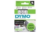 Papier, papier fotograficzny i etykiety - DYMO ® D1 Tape 9mm x 7m black on transparent - 40910