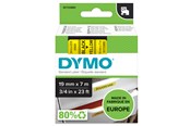 Papier, papier fotograficzny i etykiety - DYMO ® D1 Tape 19mm x 7m black on yellow - 45808