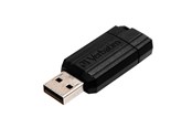 USB Stick - Verbatim PinStripe - Czarny - 8GB - USB Stick - 49062