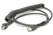 Kabel USB - Datalogic USB Cable - Coiled - 9FT - 90A052043