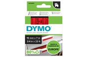 Papier, papier fotograficzny i etykiety - DYMO ® D1 Tape 19mm x 7m black on red - 45807