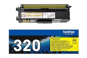 Tusz, toner i material eksploatacyjny - Brother TN320Y / TN 320Y Yellow Toner - Toner laserowy Żółty - TN320Y