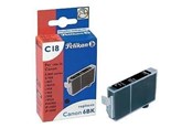 Tusz, toner i material eksploatacyjny - Pelikan INK CARTRIDGE BLACK 13ML - Kartridż z tuszem Czarny - 339379